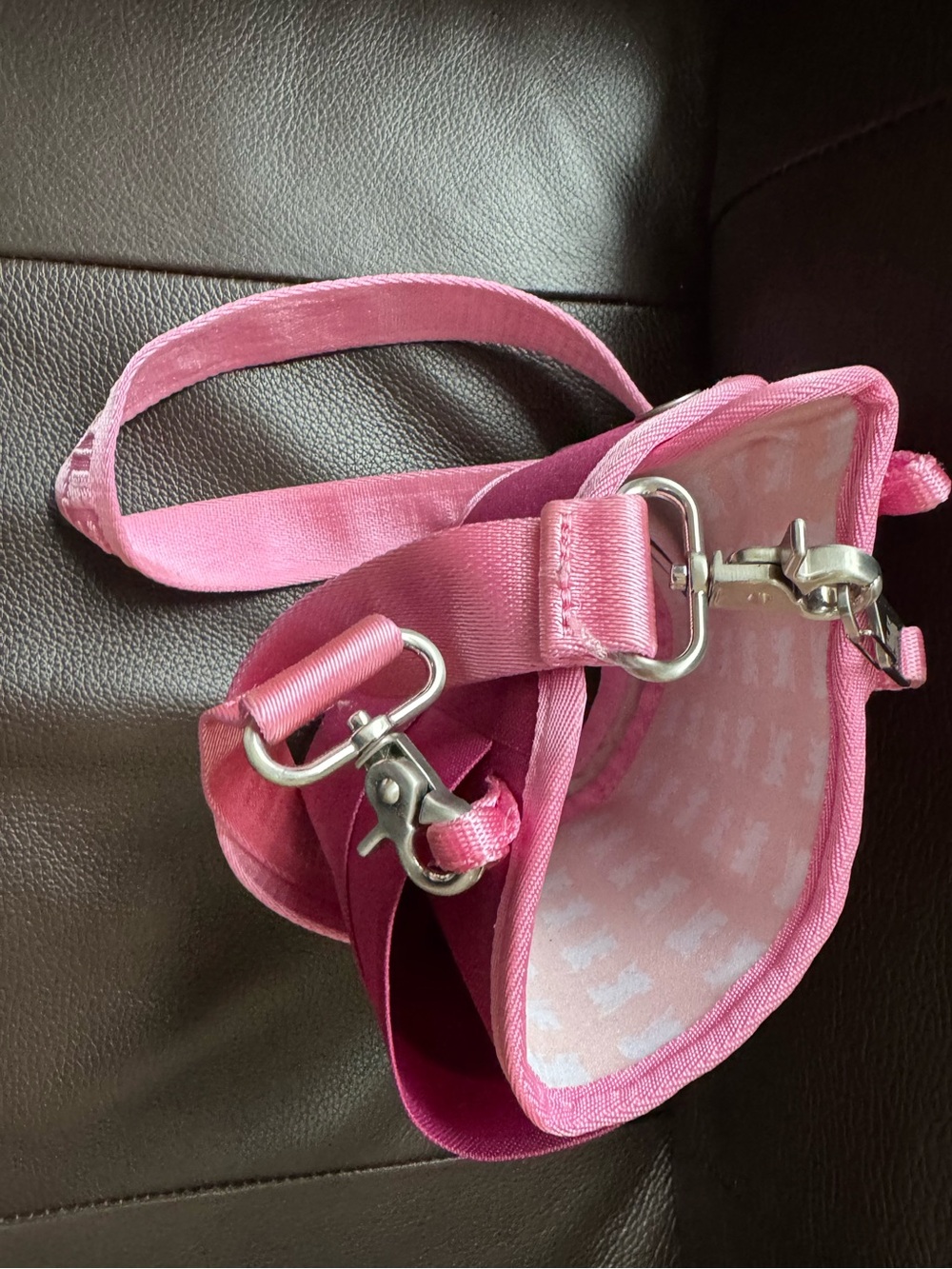 Stanley 40oz Pink Carry All Utility Crossbody Tumbler Pouch with Strap - Picture 7 of 11